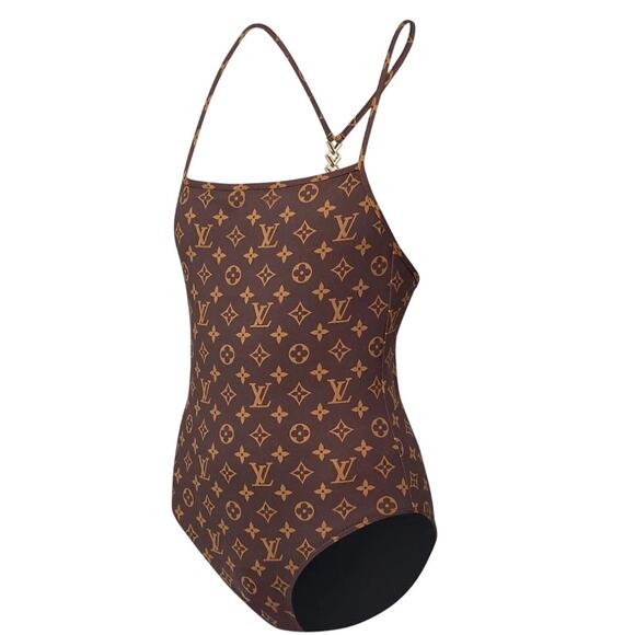 Louis Vuitton Monogram One Piece Swimsuit - Picture 1 of 11